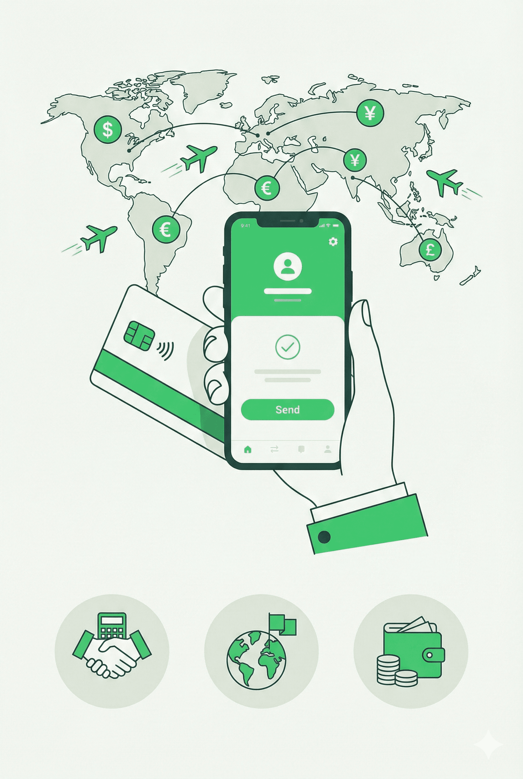 Happy customer using Payin Global